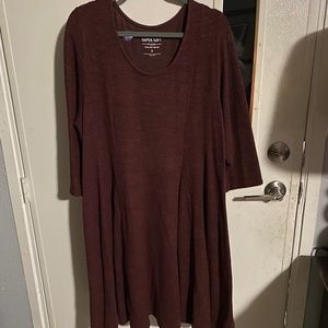 Cranberry Super soft dress
